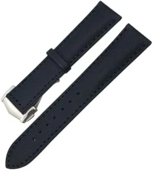 for Omega Planet Ocean Seamaster 300 Speedmaster Fabric Leather Canvas Watch venerable tanker inventory free disaster rocky Strap 19mm 20mm 21mm 22mm High Density Nylon Watchband 