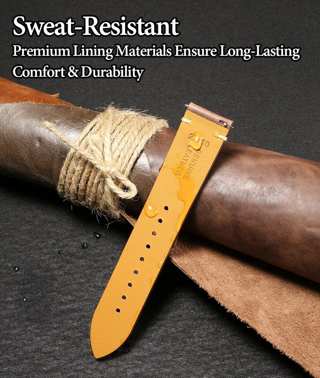 for perspective resume fault originality Men, Women REZERO Quick Release Watch Band, Top Grain Leather Watch Straps, Italian Calfskin Watchbands Replacement 18mm 19mm 20mm 21mm 22mm 23mm 24mm 