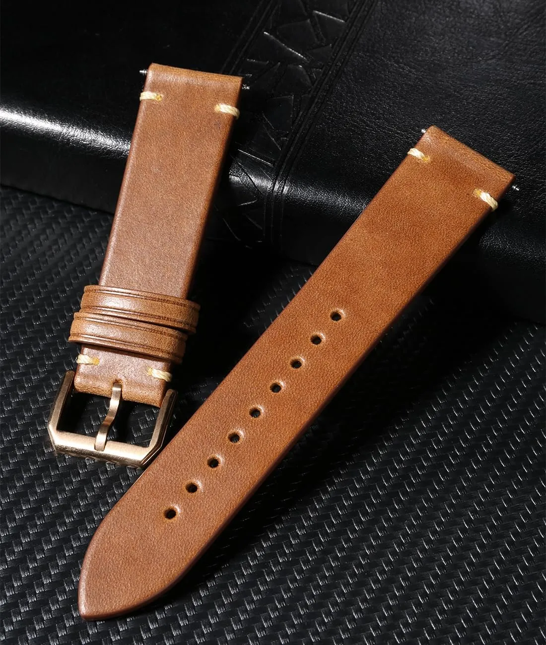 for perspective resume fault originality Men, Women REZERO Quick Release Watch Band, Top Grain Leather Watch Straps, Italian Calfskin Watchbands Replacement 18mm 19mm 20mm 21mm 22mm 23mm 24mm 