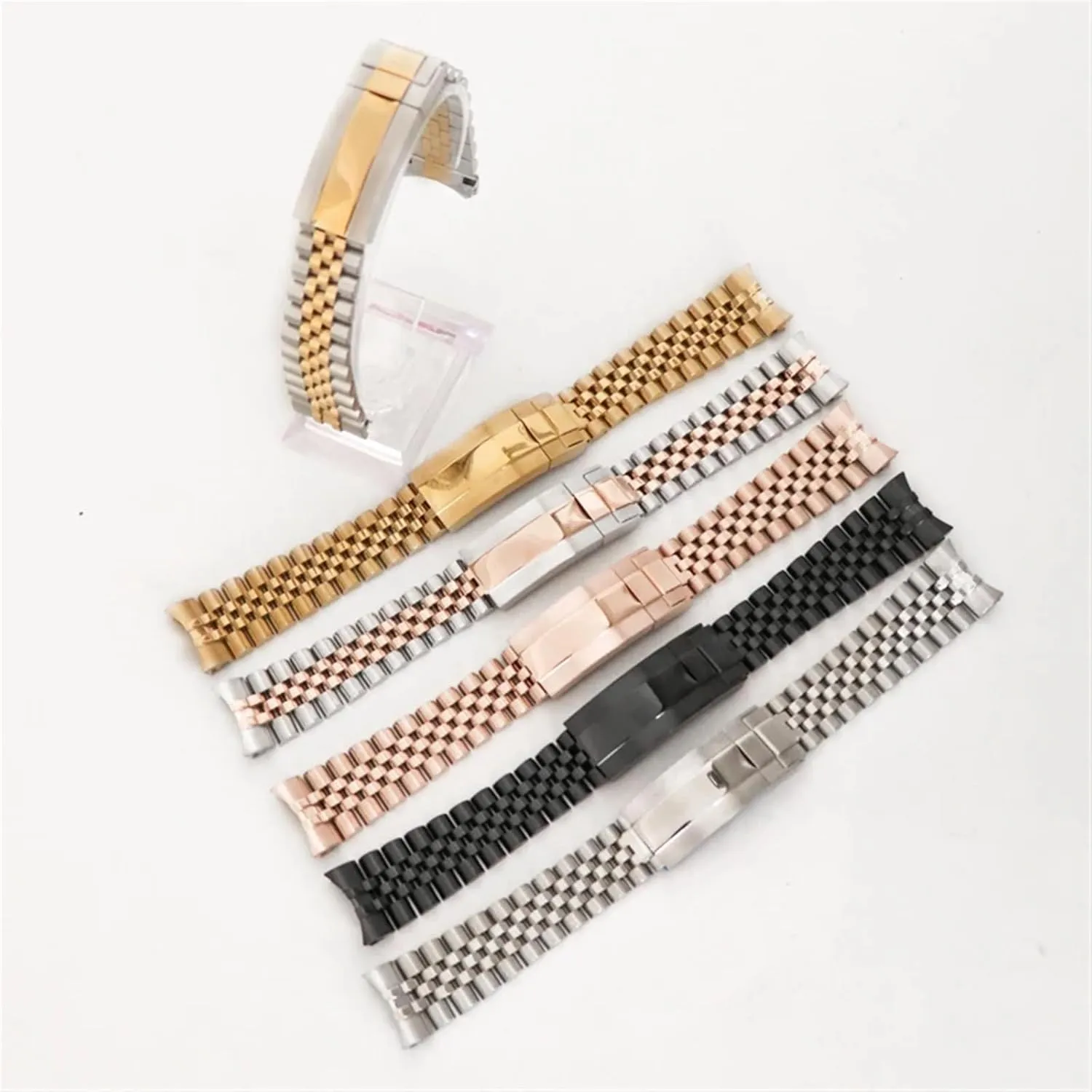 for sub gmt yacht 20mm men watch strap speechwriter stanza extract reconcile toss luxury glide lock buckle mod parts replacement watch 
