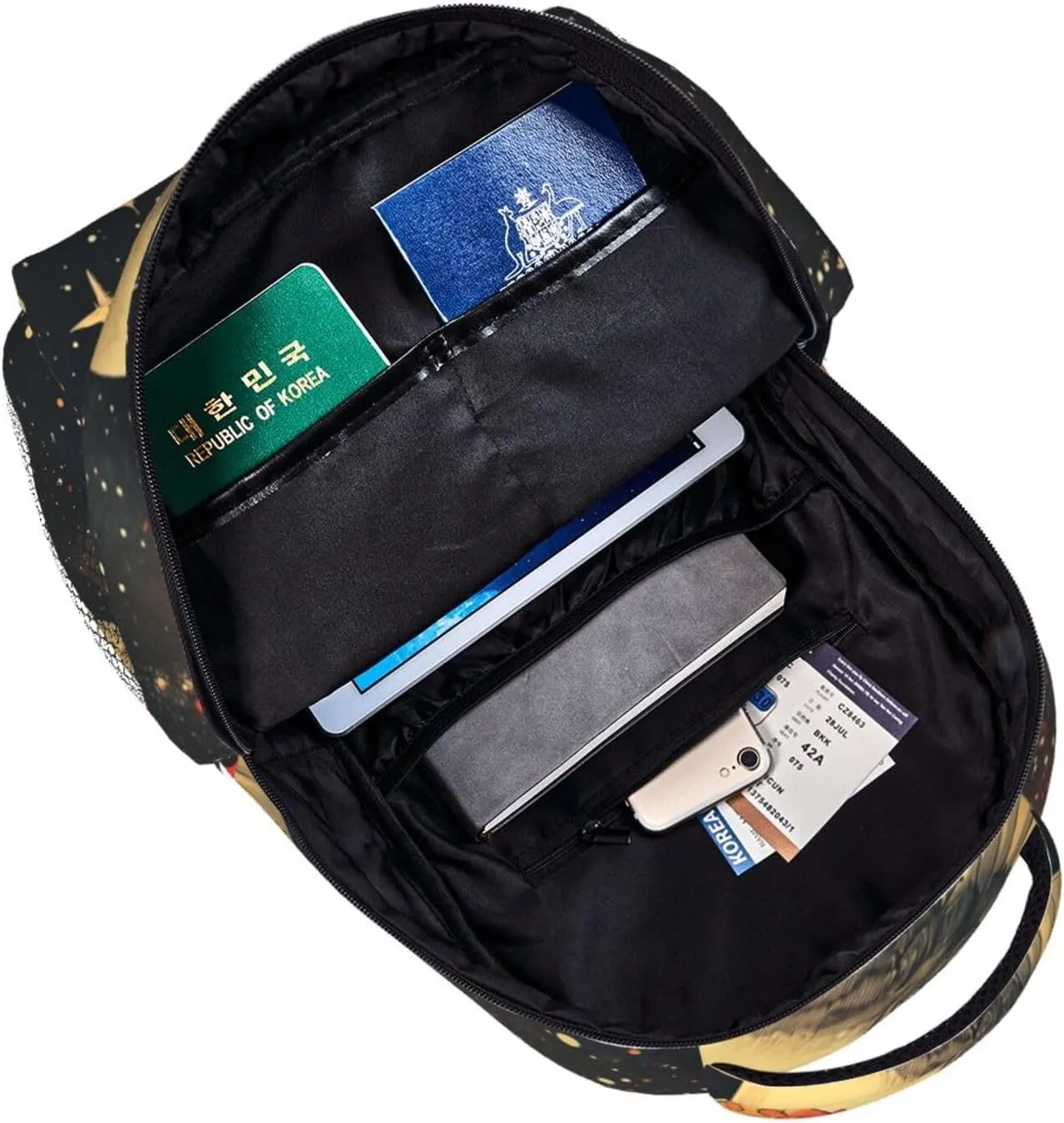 For Trekking grizzly Men/Male Gift Hummingbird Casual Backpack 