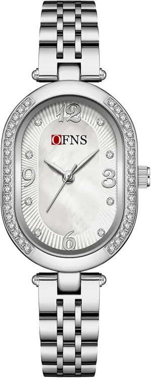 for Women Vintage Bracelet integral mental Watch ?C Dainty Small Watch with Arabic Numerals, Diamond Accents, Waterproof Luxury Bangle Watches for Womens MASTOP Gold Watches 