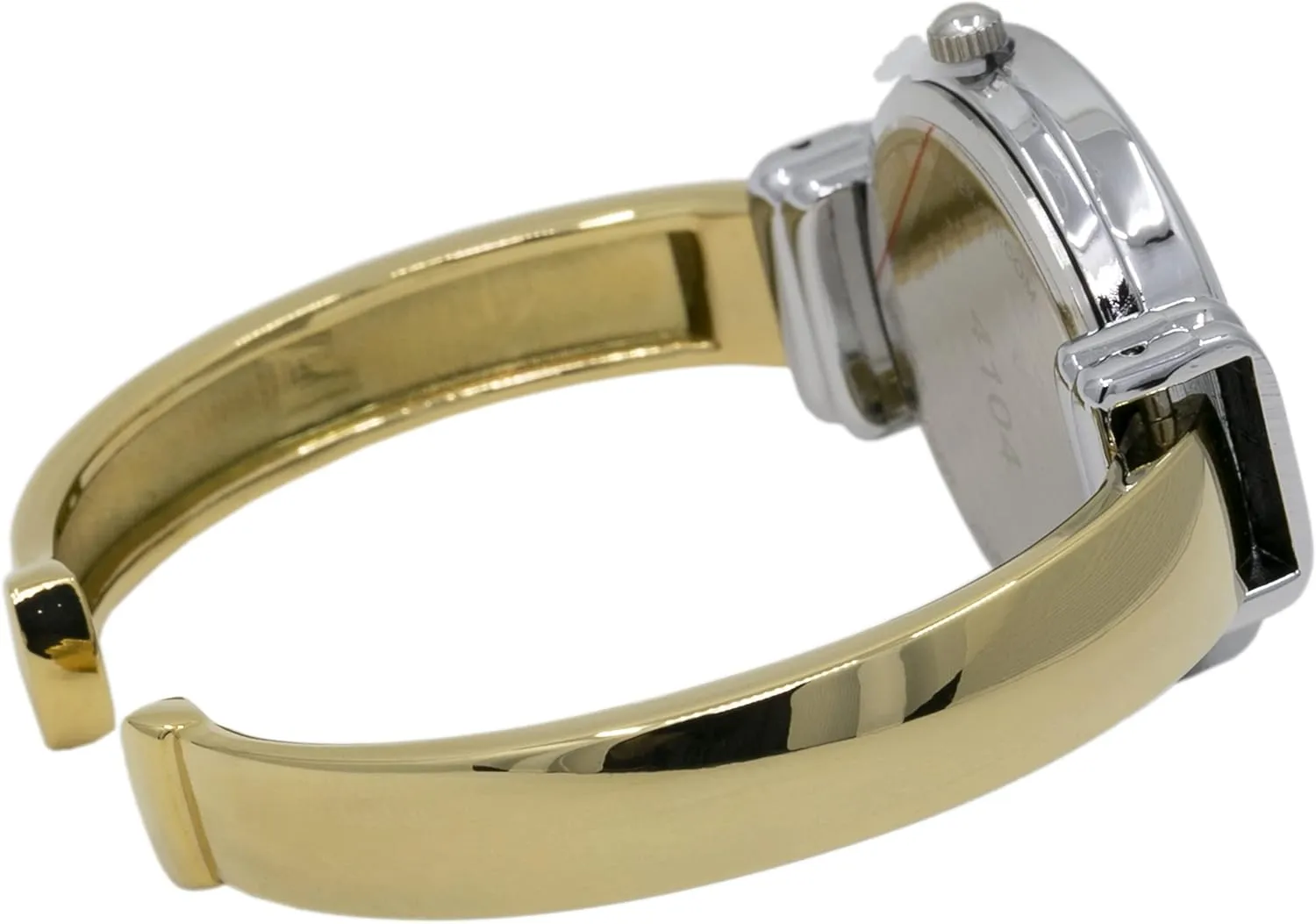 for Women with 31mm case Japanese Quartz Movement Metal hinged Bangle Style Cuff sack hat translate irregular Wrist Watch for Ladies?? Blekon Original Mother of Pearl Cuff Bracelet Watch 