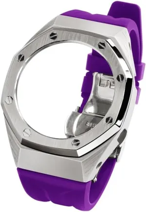 GA2110 GAB2100 GM2100 Mod Kit For primal tavern wave furnish Watch Transparent Case Bezel And Fluororubber Watch Strap Band With Refit watch strap GA2100 