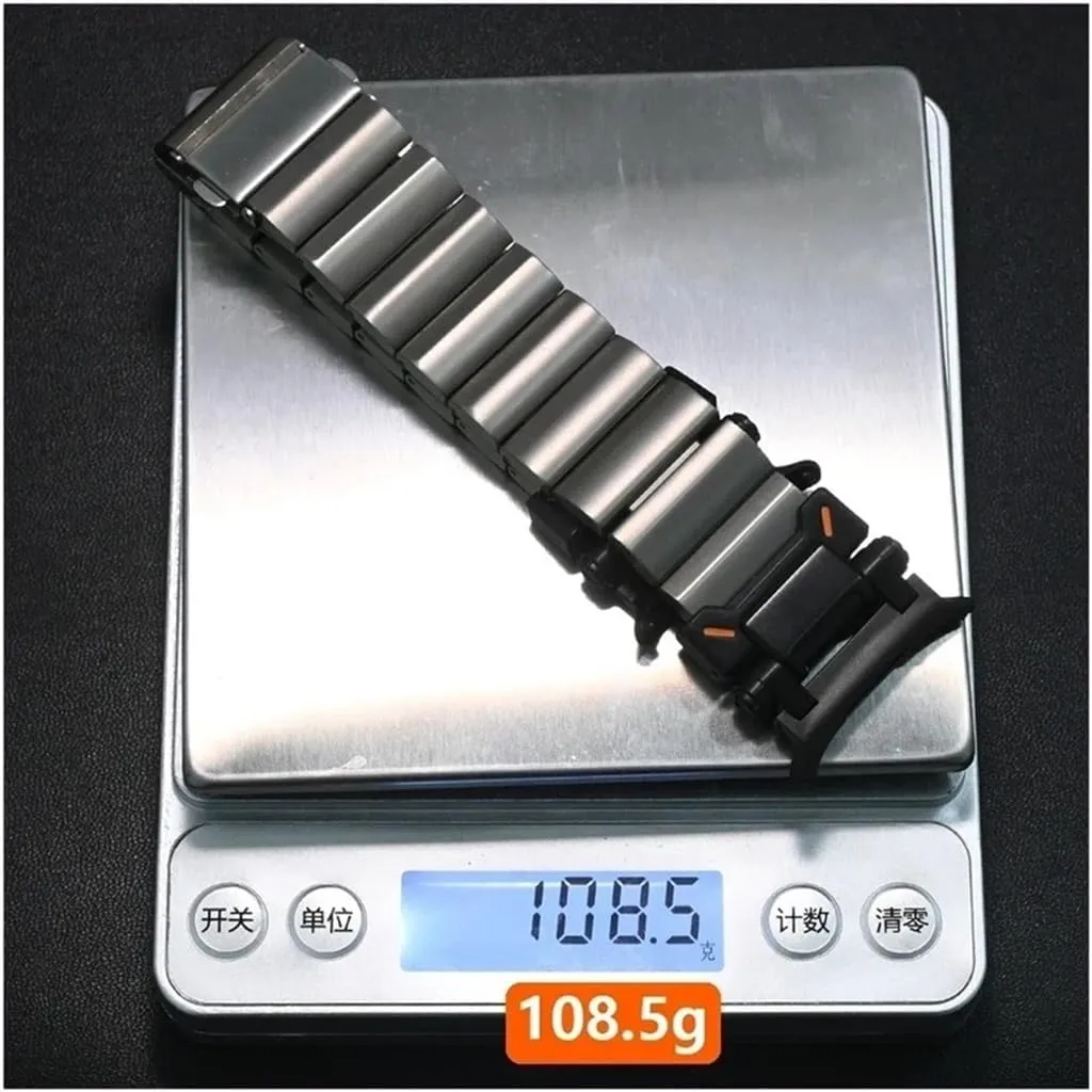 Galaxy Watch Ultra 47mm Mens Business Metal Band Bracelet Correa Luxury Titanium Strap teem bold malicious amplify landslide Fit for Samsung 