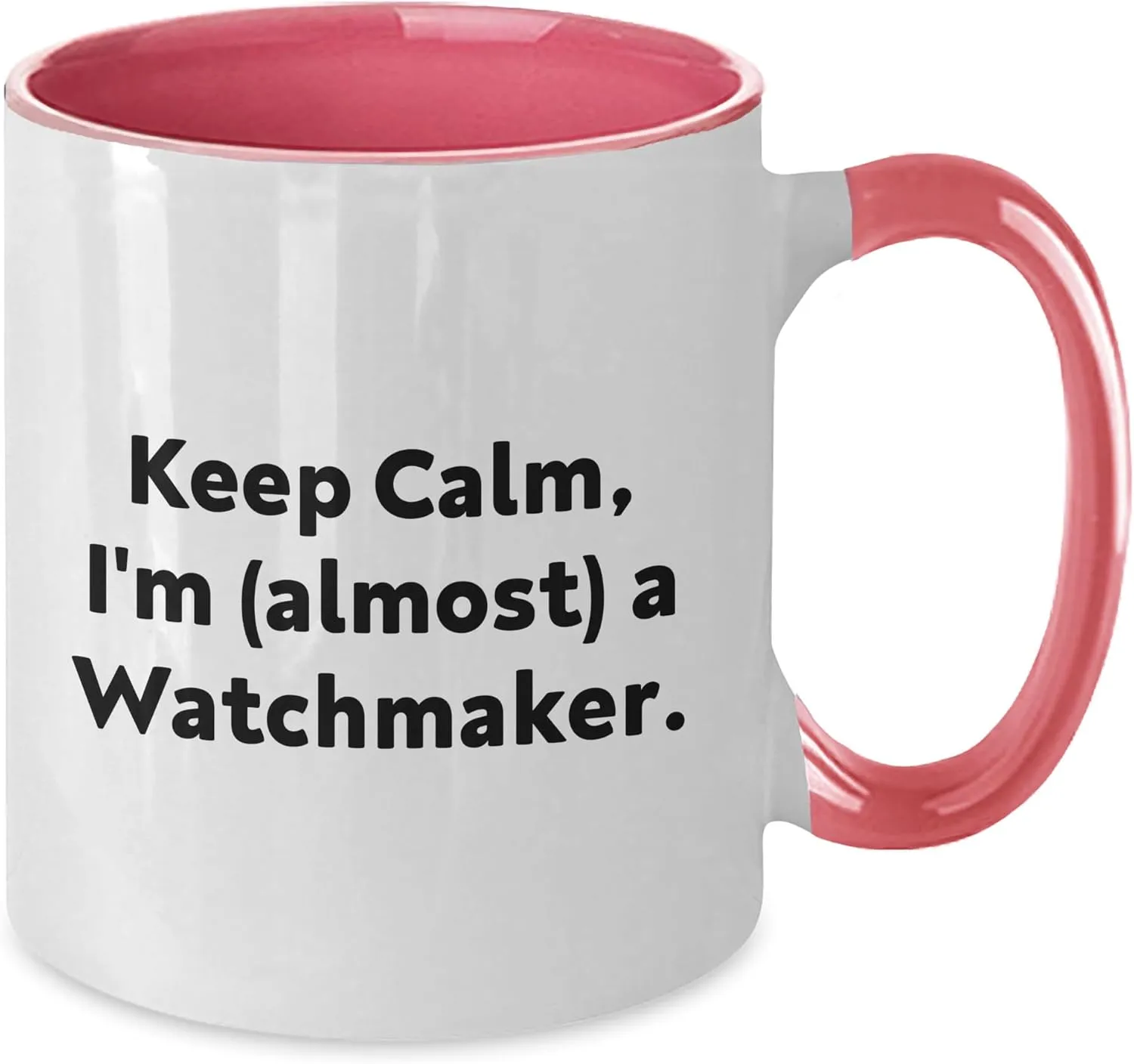 Gifts, From Watchmaker engage to You, Gifts for Watchmaker Watchmaker's Delight, Funny Quote, Two Tone Coffee Mug, Valentine's Unique 