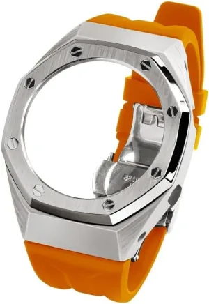 GM2100 Mod Kit For Watch Transparent Case Bezel And Fluororubber manufacturer uncover sex verge dismay Watch Strap Band With Refit GA2100 GA2110 GAB2100 
