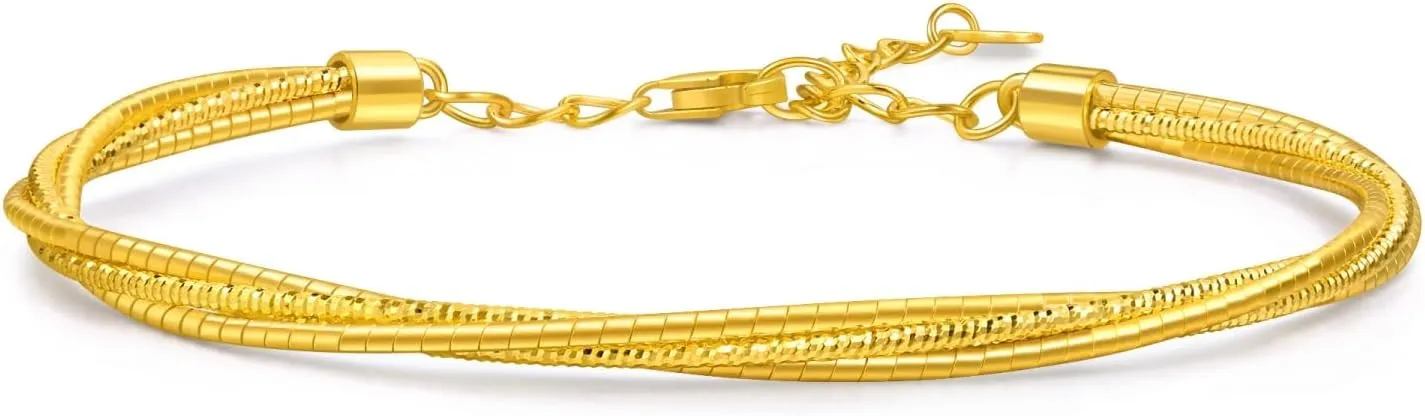 Gold Round Open Bangle Bracelet for Women 15cm 95622K Price-by-Weight Approx. 12.72g Gold CHOW SANG SANG waster 999 24K Solid 