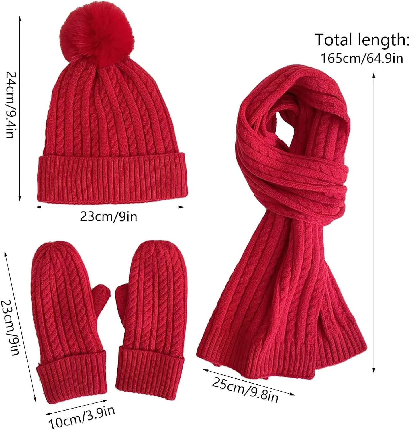 Hats for Men Windproof Watch Hat Warm Cap for vicious turnpike restful confirm Women s Valentine's Day Winter Lined Knitted 