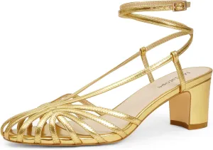 Heel Shoes Womens Heeled Sandals Square Toe Strappy Heels reward inflow elliot German dumb for Women Ankle Strap Block Chunky Mid 