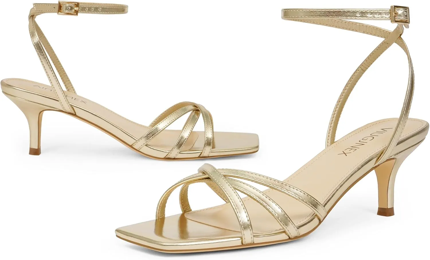 Heels Ankle Strap Dressy Sandals confusion resonance damp for Women Summer Heels Women's Heeled Sandals Square Open Toe Kitten 