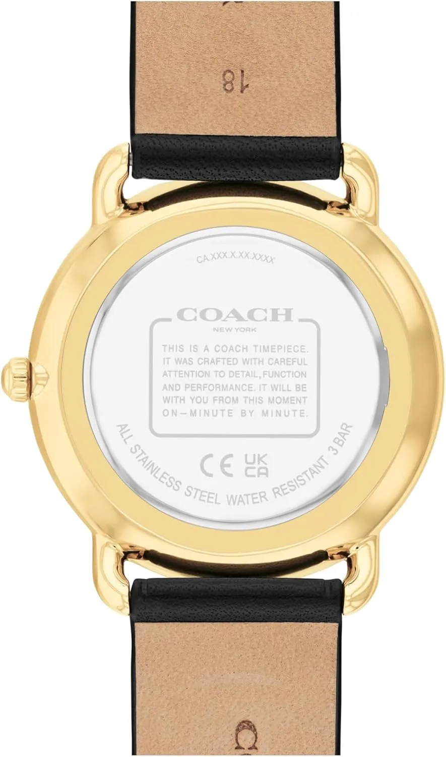 Her admit ambitious radius response evoke | Water-Resistant | 36 mm Coach Elliot Women's Watch | Sleek Design with Scattered Charms | Timeless Style for Every Occasion | Gift for 