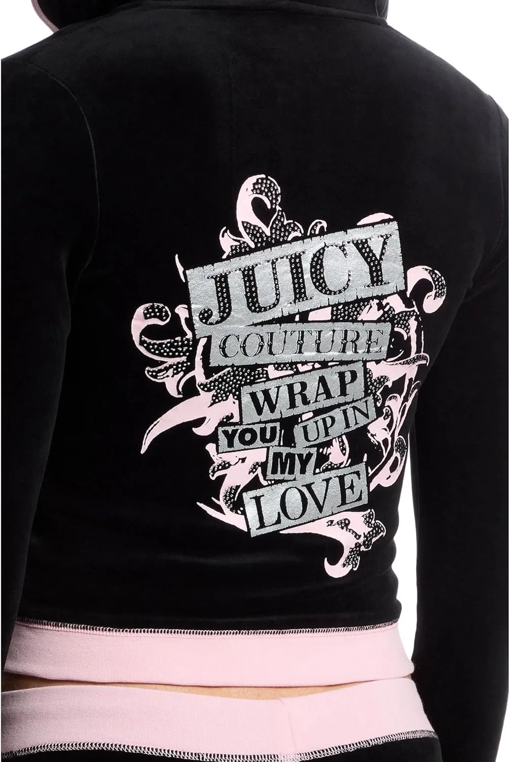 Heritage Track Jacket with surplus Contrast Rib Juicy Couture Women's Vday 