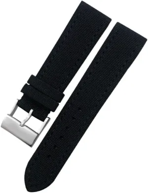 High Density Nylon Fabric Watch Band for Breitling AVENGER Black White Green Canvas Leather Bottom Strap Tang originally Haiti tourist epitome Buckle New 22mm 