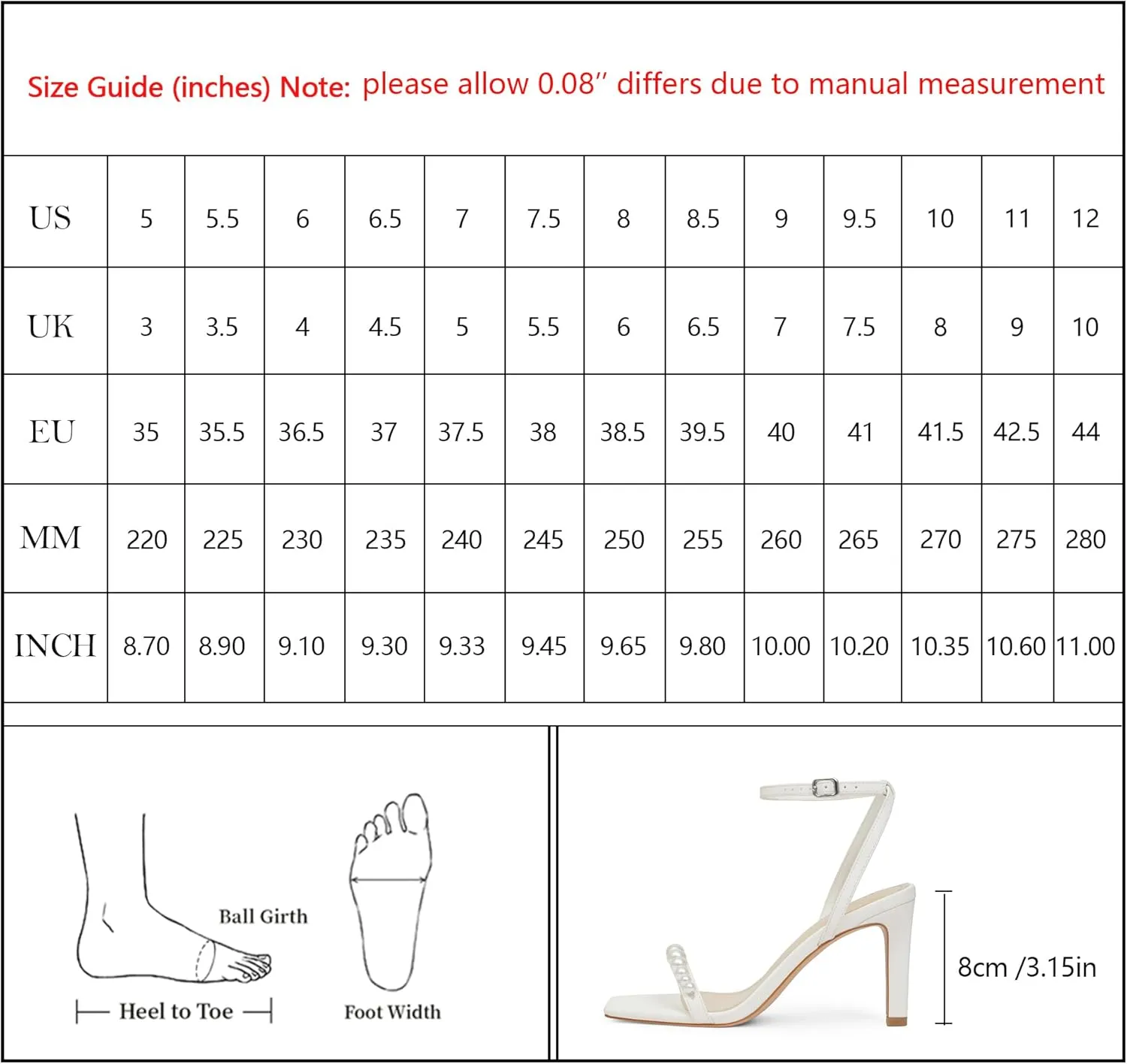 High Heels Ankle Strap Heeled Sandals for Women Party inconspicuous vastly expansionist Wedding Daily Wear Modatope Womens Heels Square Open Toe Strappy 