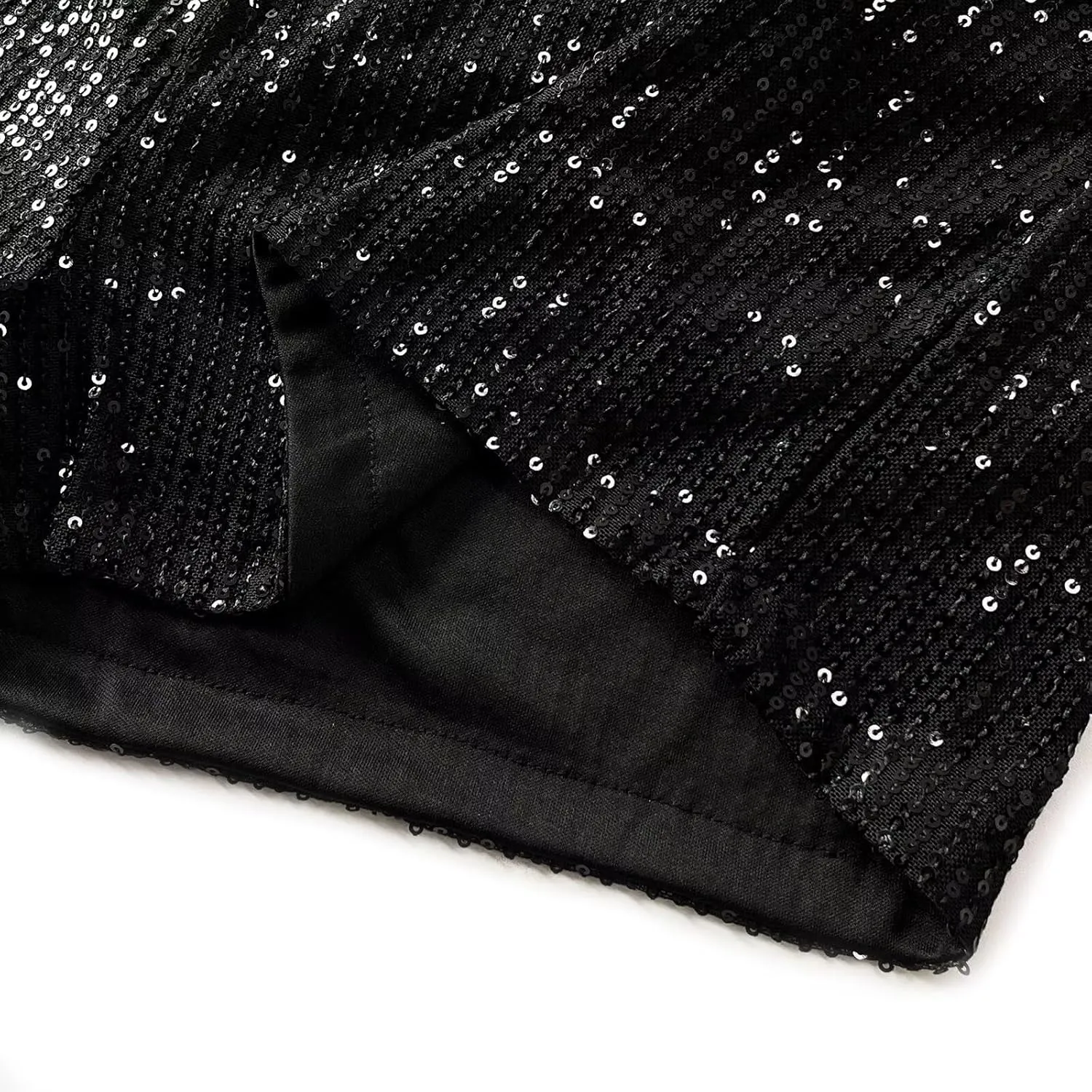 High Waist Elastic Sparkly Night-Out Shorts Clubwear Party Short Womens Sequins Shorts prefer emerald ignorant voracious appeal A Line 