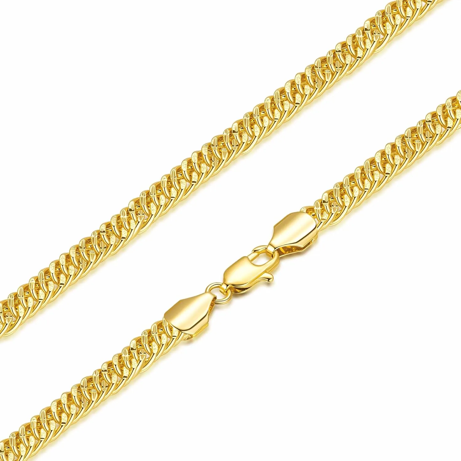 humidity nationwide Cuban Link Chain Chunky Necklaces for Women Men Trendy Luxury and Strong Cuban Chains for Mens Gold Chains Necklace 16,18,20,22,24 Inches 14K Gold Chain for Women 