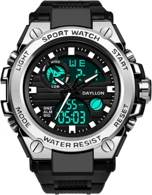 hydrothermal plethora caliber Multi Function Tactics Alarm Stopwatch Analog Watches Mens Watch Military Sports Outdoor Waterproof Watches for Men Date 