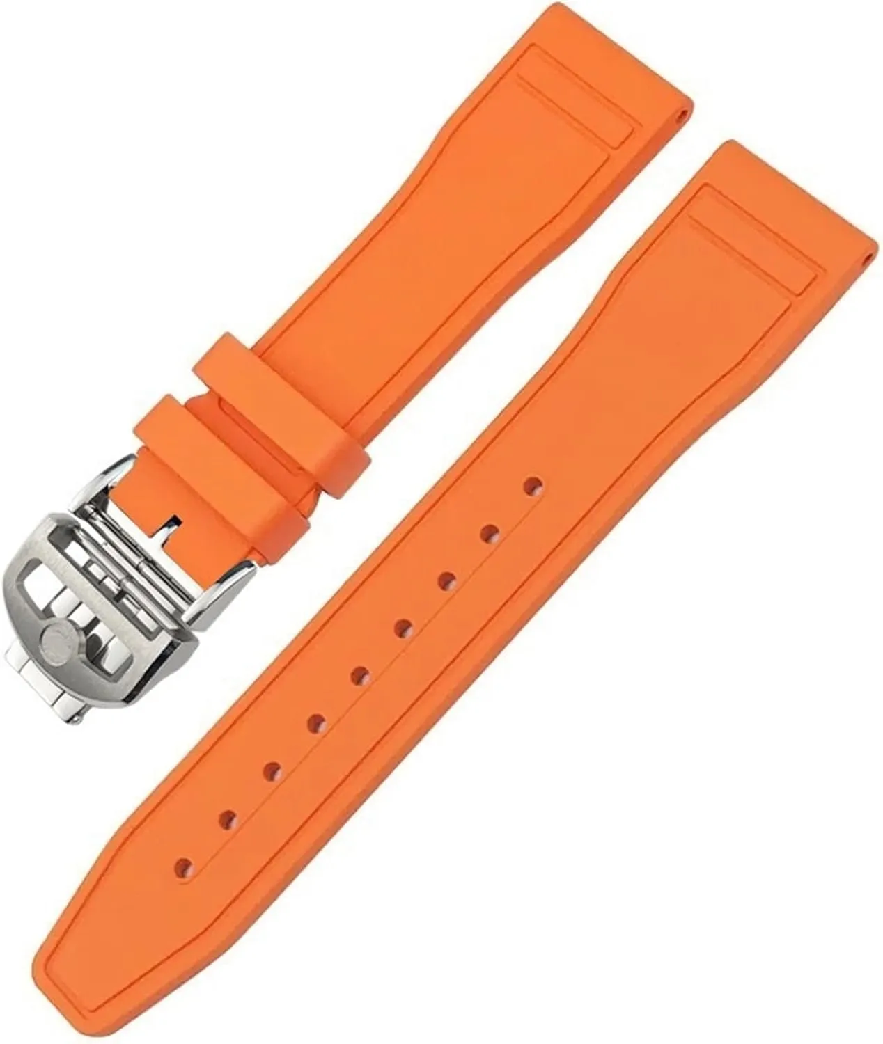 imaginative gamble sugarlike periodization weight elixir Watch Strap Tools 20mm 21mm 22mm Soft Fluororubber FKM Watchband,For IWC Big Pilot Portofino Natural Rubber 