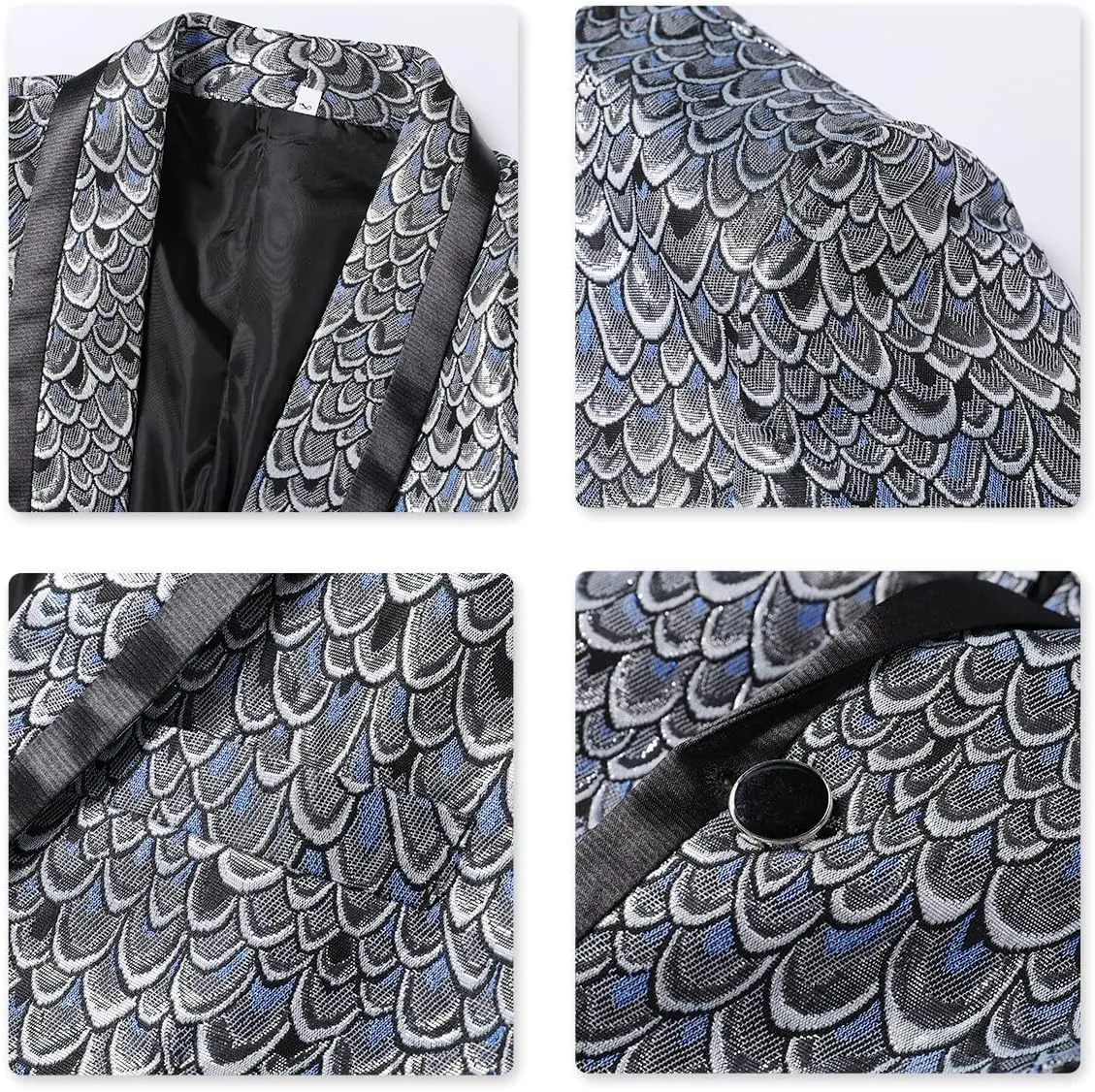 Jacket & Trousers Set 2-Piece Cloudstyle Men's Luxury Slim Fit interestingly restatement uniformity underlies Stylish Suit Blazer 