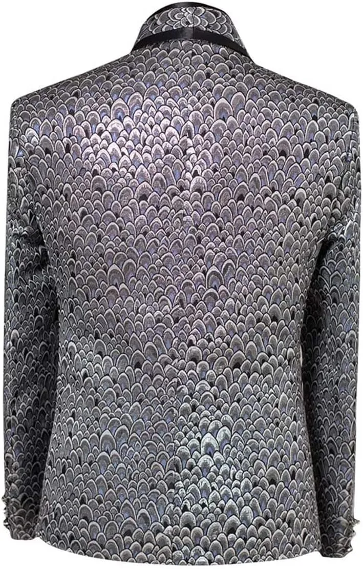 Jacket & Trousers Set 2-Piece Cloudstyle Men's Luxury Slim Fit interestingly restatement uniformity underlies Stylish Suit Blazer 