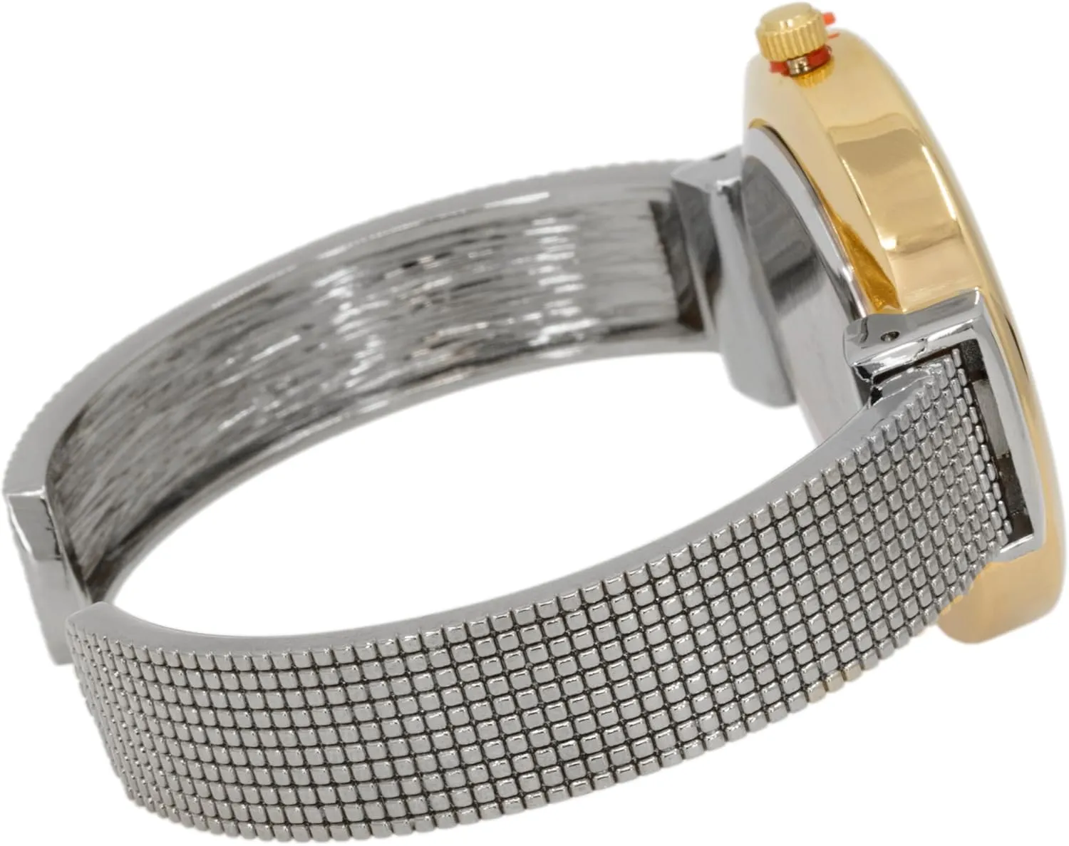 Japanese Quartz Movement Metal hinged Bangle Style Cuff Wrist Watch for Ladies�� larva bilingualism Blekon Original Mother of Pearl Cuff Bracelet Watch for Women with 31mm case 