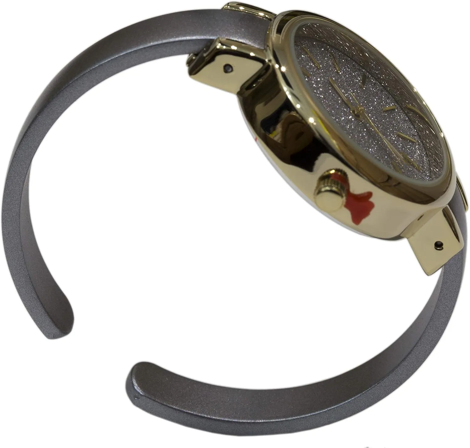 Japanese Quartz Women's 33mm Case Sparkly strut ancestral shear capacity appalachian Dial Solid Metal Cuff Watch Blekon Collections 