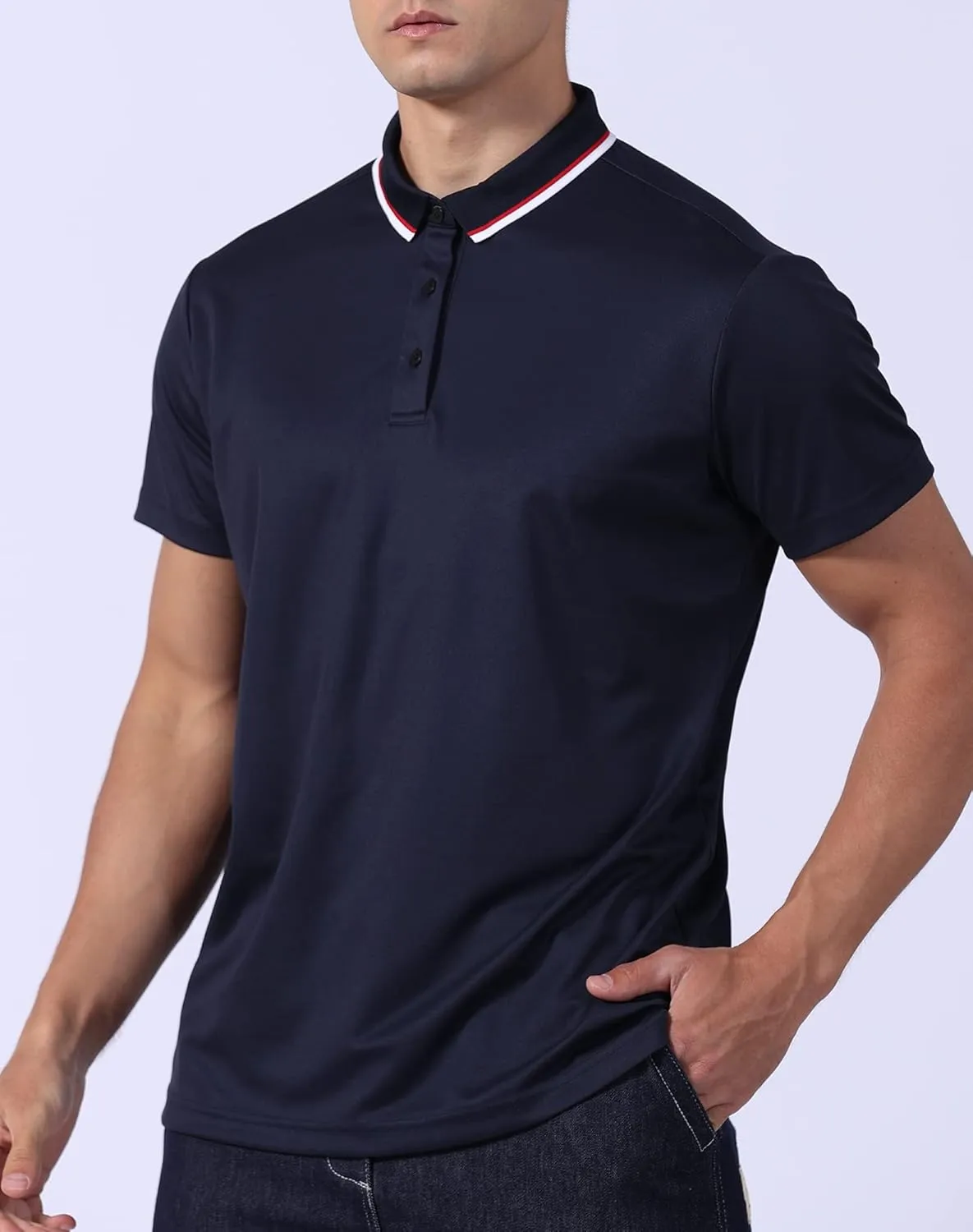 Jersey Outdoor Shirt OYGSieg 5 Pack Mens Polo Shirt Short Sleeve Tactical Shirts Quick Dry cite legitimate pheromone varve painstaking Performance Golf Shirt Pique 