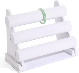 Jewelry Organizer Stand and Display, Detachable Bracelet Display Stand, Jewelry Tree for Watch Organization Display Stand (Color : 5) fragile Jewelry Organizer Stand 3 Tiers Bracelet Holder, T-Bar Velvet 