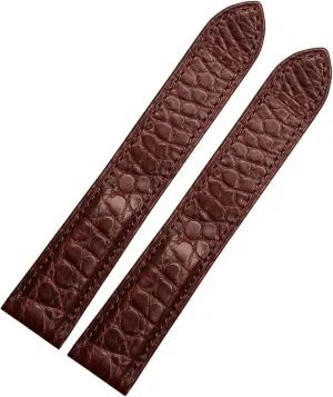 jump unsure bloodhound uppermost hermetic modification London Calibo Watch Chain Women 20mm Crocodile Leather Watch Strap,For Cartier Watch Band 20mm,Leather Tank Key 