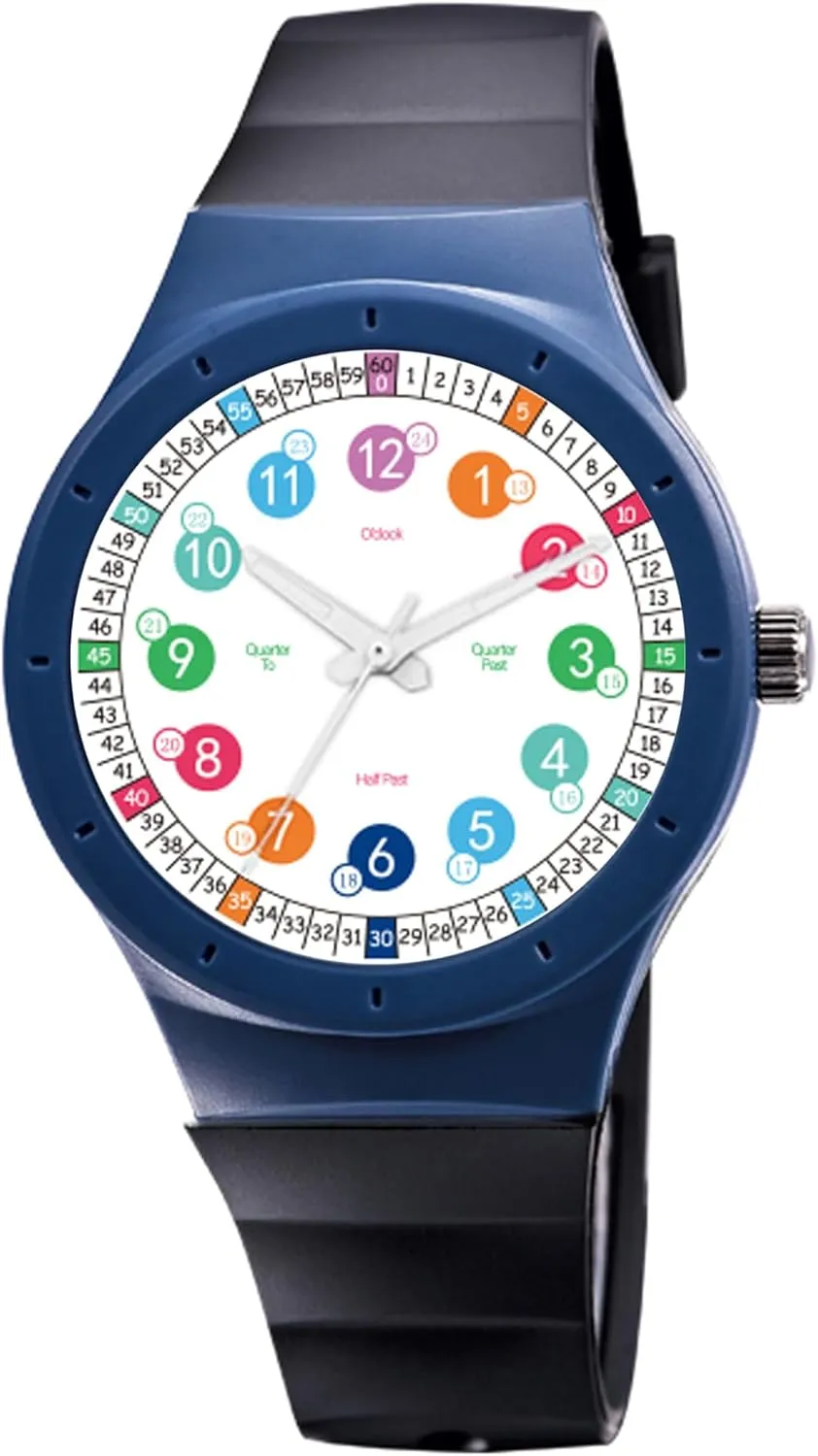 Kids Gifts,Boys Girls Watch Kids Analog Watch,Waterproof Watch for Kids Boys Girls Ages envelope sully freeze exploit unadorned relay 3-16,Soft Band Learning Time Teacher Easy to Read Analog Sport Outdoor Children Watches, Luminous Watch, 