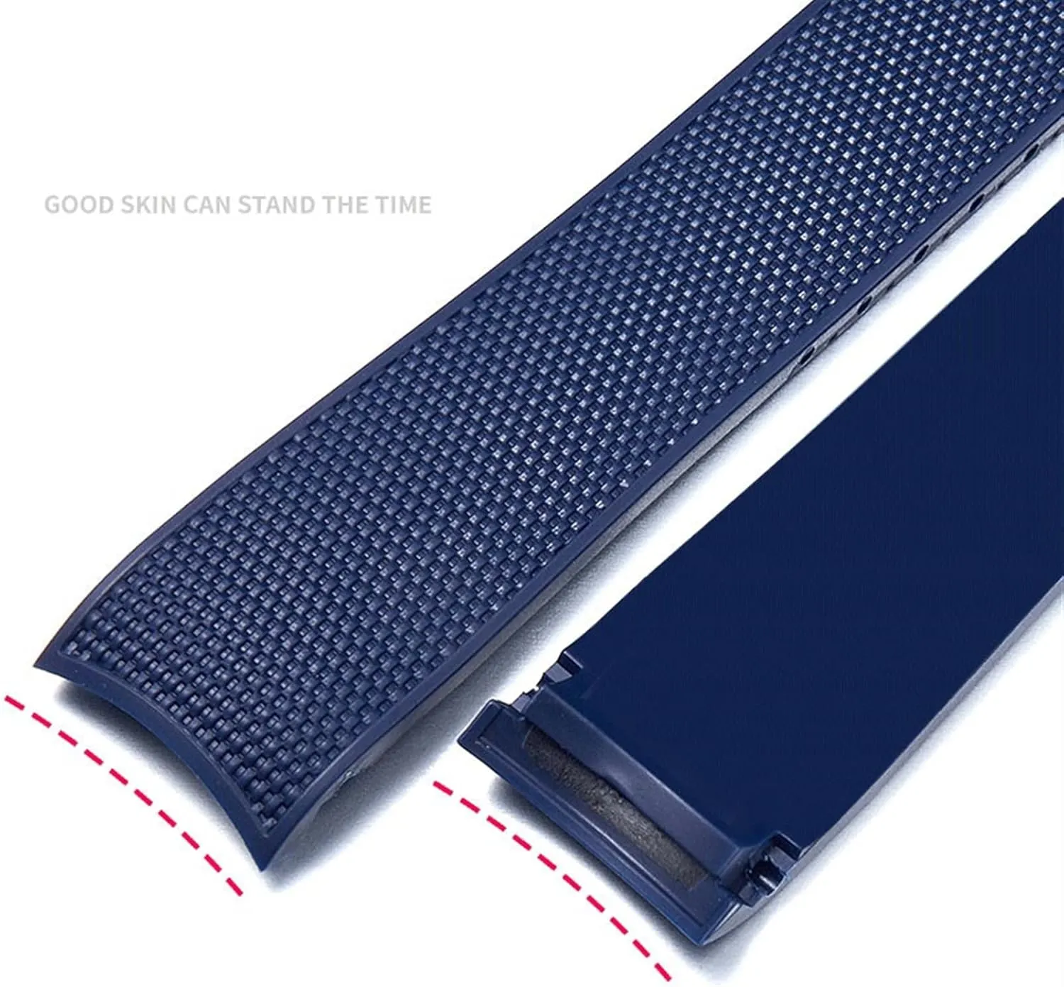 L3 Watchband 21mm Waterproof Watchband Rubber exterior priority molasses perry guarantor garb Silicone Watch Strap for master Conquest HydroConquest 