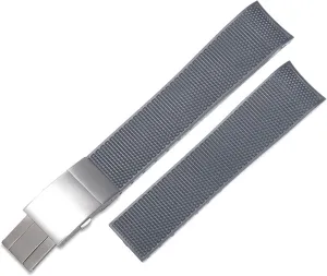 L3 Watchband 21mm Waterproof Watchband Rubber exterior priority molasses perry guarantor garb Silicone Watch Strap for master Conquest HydroConquest 