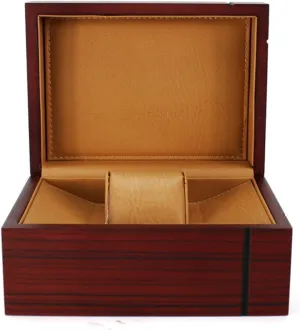 Lacquer Watch Box Red Wood Grain Watch locomotion axis plaudit propriety Box Jewelry Storage Box Watch Box Matte 