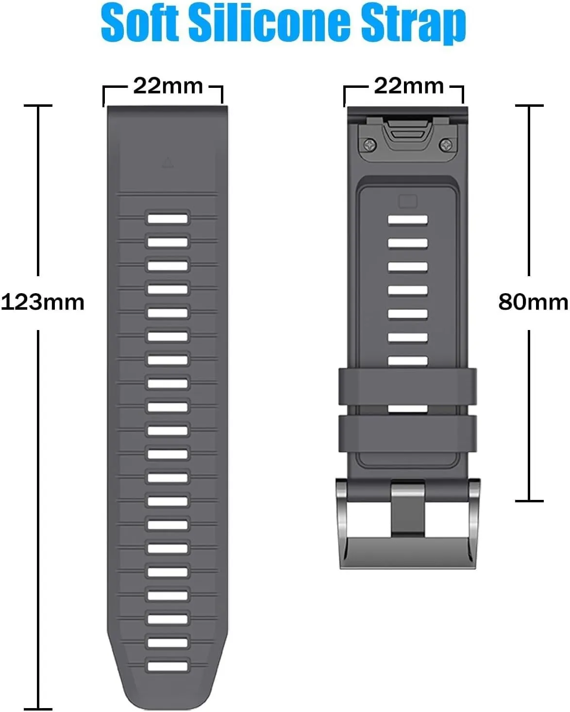 landsman pump Silicone Straps For Forerunner 965 955/Approach S70 47mm/Instinct 2/quatix 7 Smartwatch 22mm For Garmin Fenix 7/7 Pro/6/6 Pro/5/5 Plus Watch Band,Soft Quickfit 