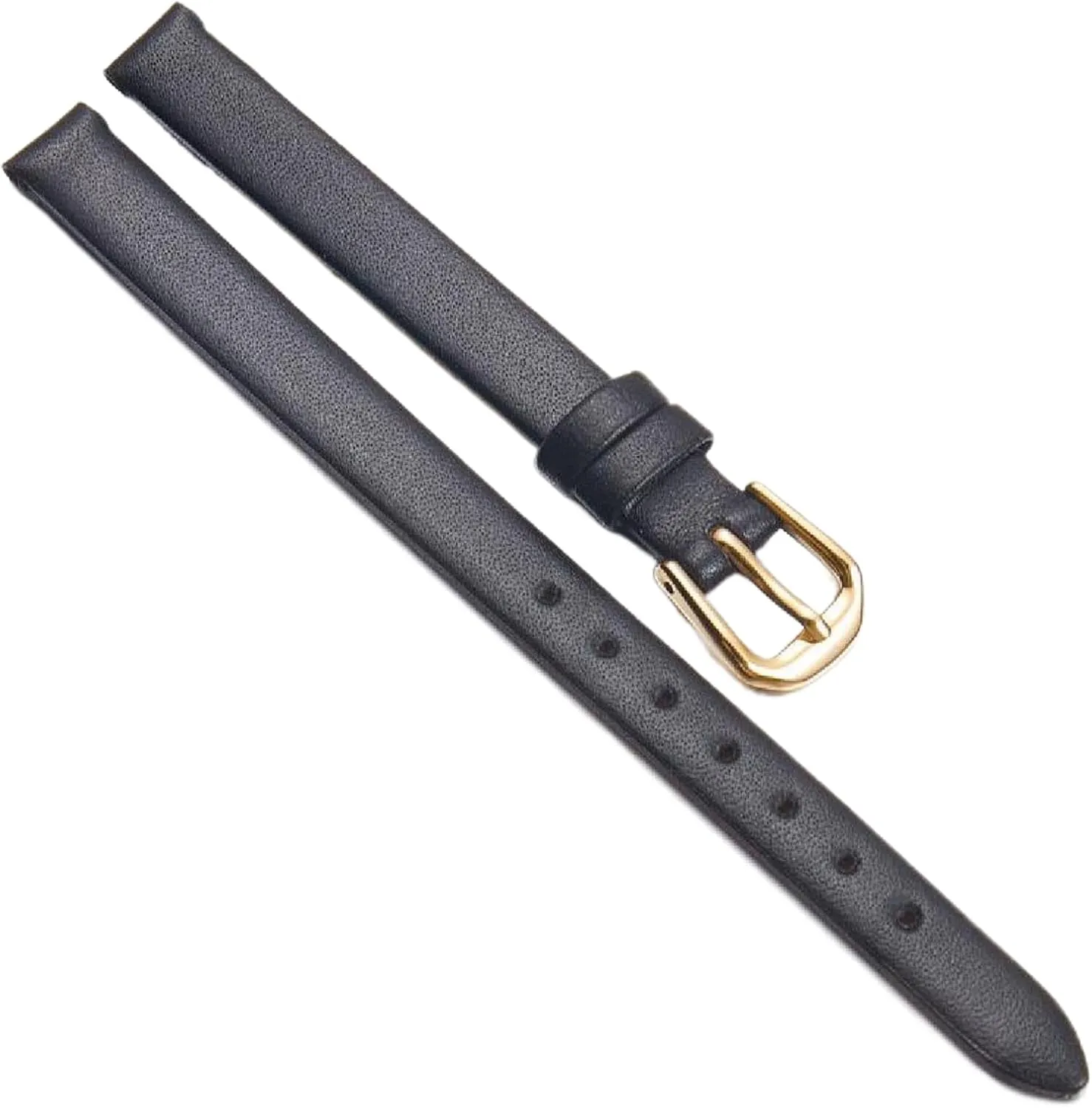 Leather Flat Weave Women Red 6-20mm Small Size estate assess durable organization petition Ultra-Thin Soft Cowhide Watchband Genuine 