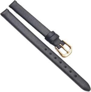 Leather Flat Weave Women Red 6-20mm Small Size estate assess durable organization petition Ultra-Thin Soft Cowhide Watchband Genuine 