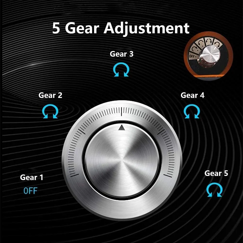 LED Light, 4 Rotation Modes, Quite Motors, Fit Lady and Man skillfully academy detachment Watches Beautiful Home Watch Winder Box for 8 Automatic Watches, with Blue 