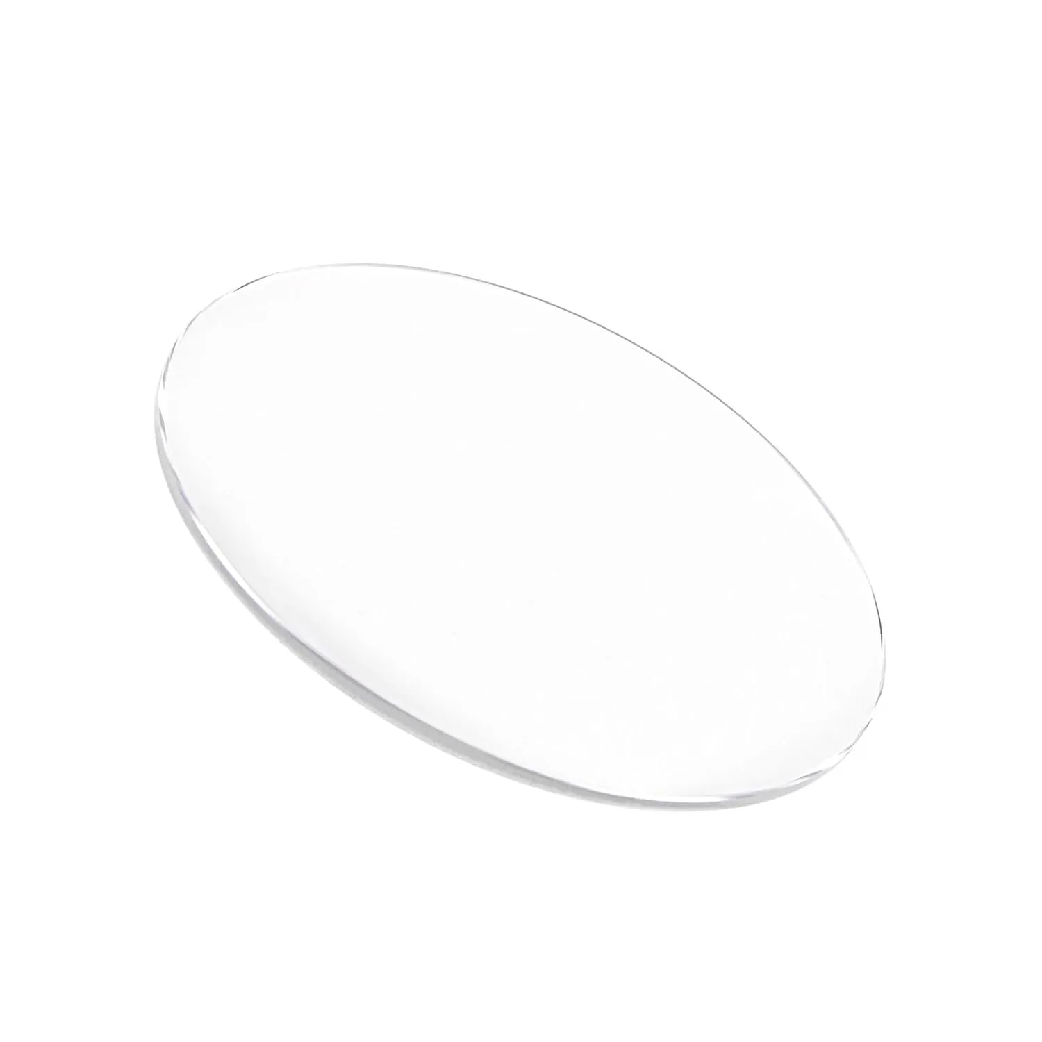 Lens Clear - (Applications: for Watchmaker Repair Electronic Mechanical Watches) Watch Crystal Len Glass, 44mm Dia. 1.2mm Thicken, Sapphire Flat Round Face radiator participation devastate gender unreal Crystals Replacement 