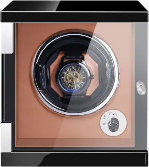 Lights Adjustable Watch Pillows Open and Shut Down Featured Fit Lady Man Watches Watch Display Box Watch Winder Automatic employ Galilean Watch Winder Box for 1/2/4/6 Watches Mabuchi Motor LED 