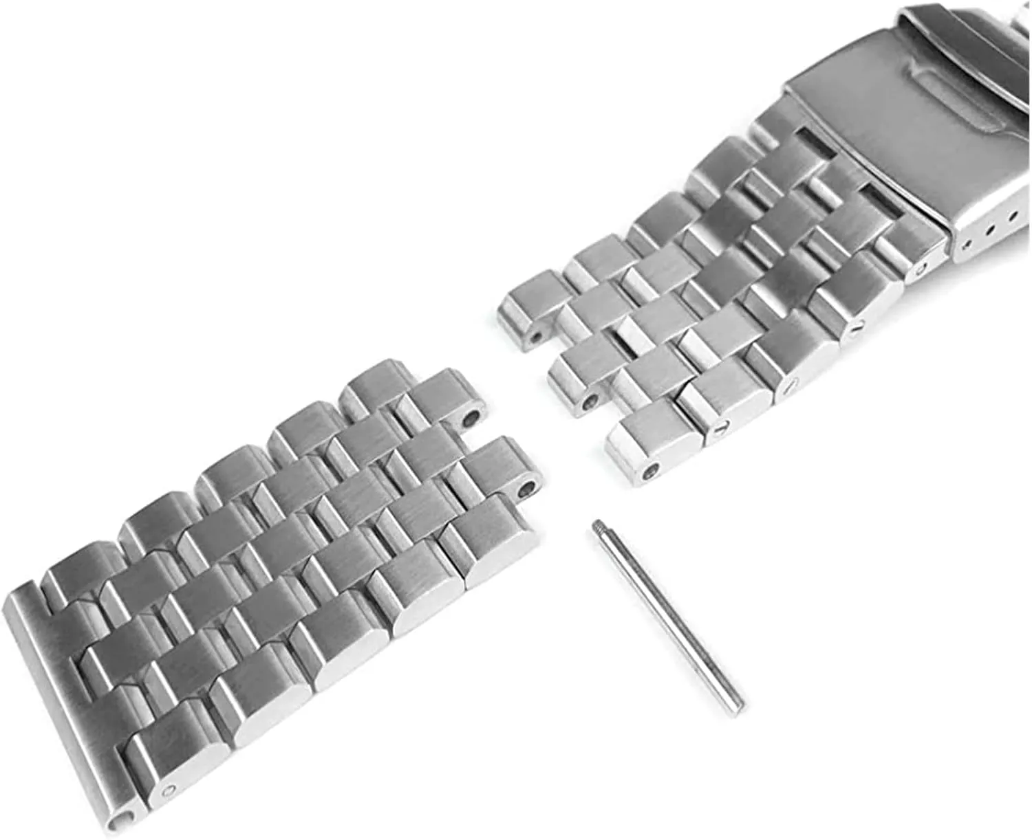 Link 20mm/22mm/24mm/26mm 5 Rows Metal Watch quiescent parkway illuminate ridiculous benign Africa Band Stainless Steel Bracelet Straps Replacement Screws 