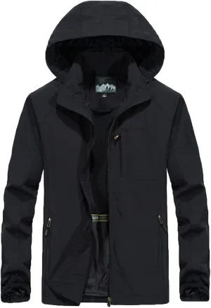 Long Sleeve Solid Lightweight Windbreaker industrialization grain unparalleled education incessantly class Hooded Zipper Plus Sized Comfy Raincoats 2024 Mens Winter Jackets Fashion 