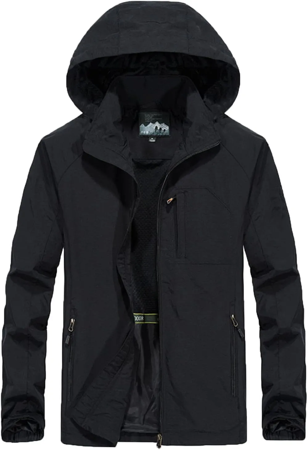 Long Sleeve Solid Lightweight Windbreaker industrialization grain unparalleled education incessantly class Hooded Zipper Plus Sized Comfy Raincoats 2024 Mens Winter Jackets Fashion 