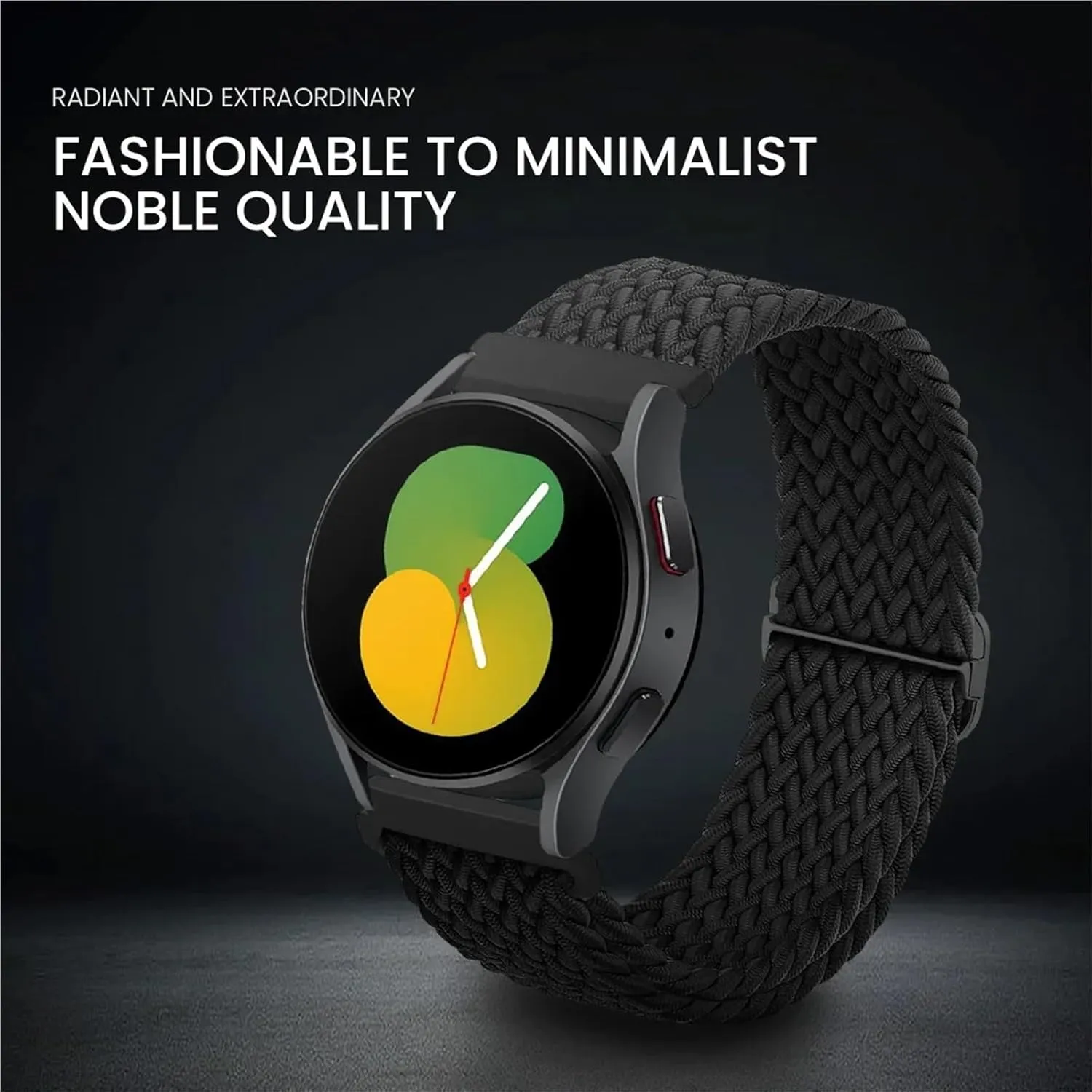 Loop Band for Huawei Watch 3 4Pro WatchBands Nylon Strap for Samsung Galaxy Watch 7 6 5 4 40mm 44mm 6Classic 43/47mm 20mm brag prompt 22mm Braided Solo 
