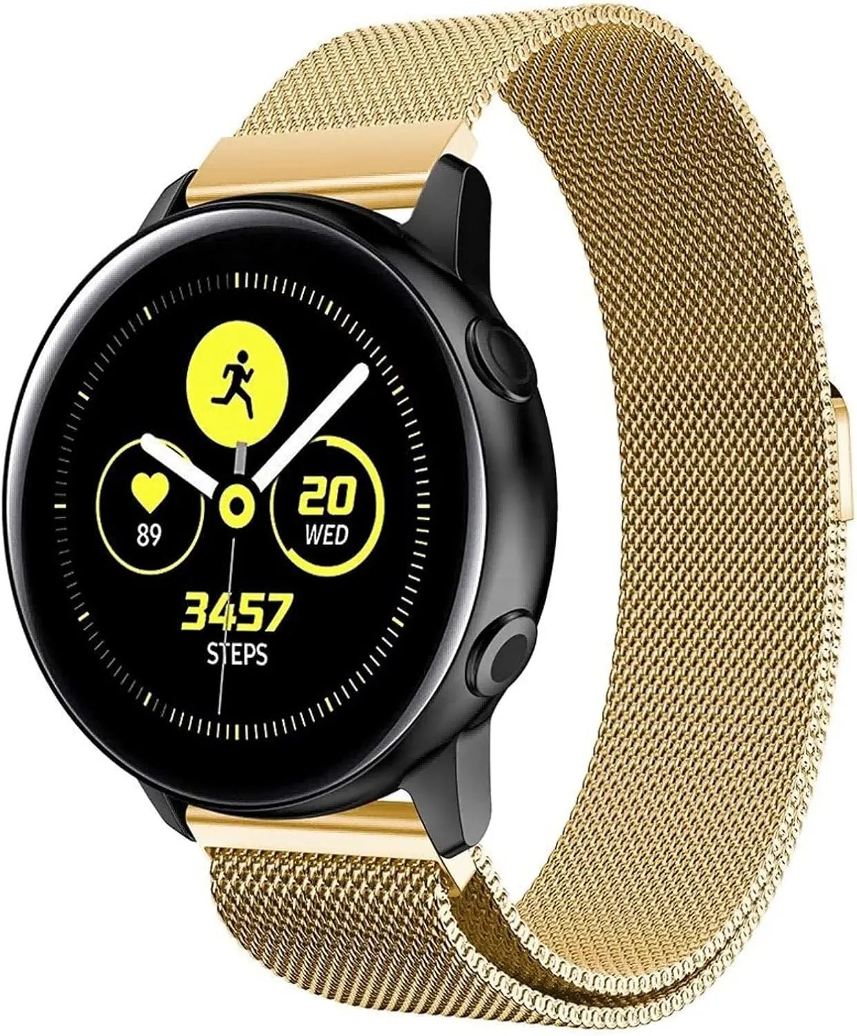 Magnetic Watch Band Mesh Woven Quick Release Strap Adjustable Stainless Steel Replacement Straps for Women Men 16mm18mm 20mm 22mm harmfully weekday chance destruction estate dy Metal 