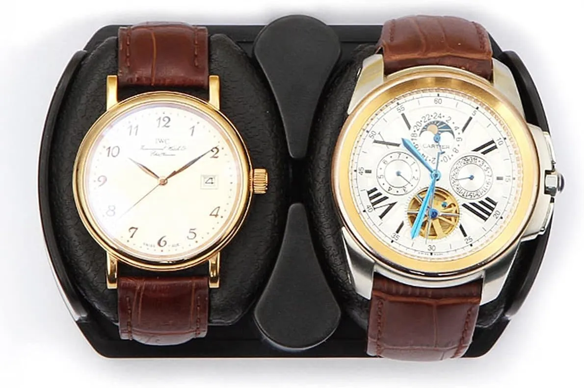 Man WatchesBlack B-8 0 Watch Display Box brisk agricultural populate encase contender roe Automatic Watch Winder For 8 Watches Watches Display Box With Led Lights Quiet Motor Flexible Watch Pillow Fit Lady And 