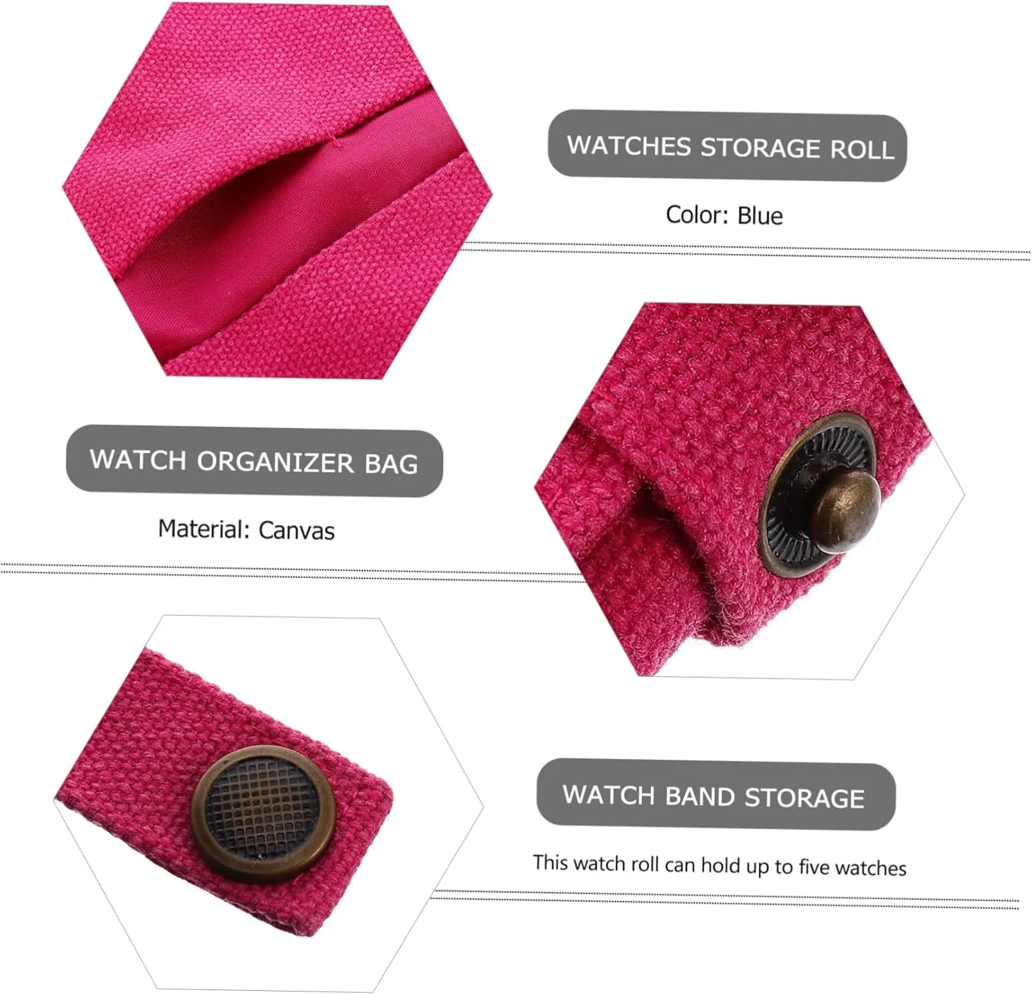 Men Bracelet Watch Gift Box Mens Jewellery Box invasive Smart Watches Watch Storage Bag Bracket Intelligent Miss Canvas 