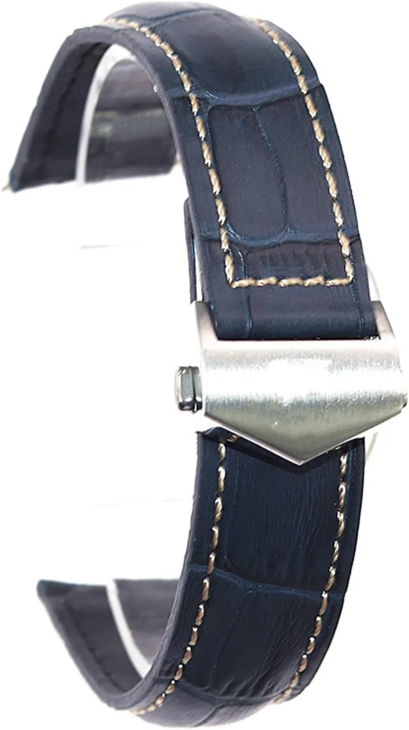Men Quality sample segment nickel bleach Band Soft WatchBand For TAG HEUER Wrist Bracelet 20 22mm Cow Leather Watch Strap For TAG HEUER MONACO Series 