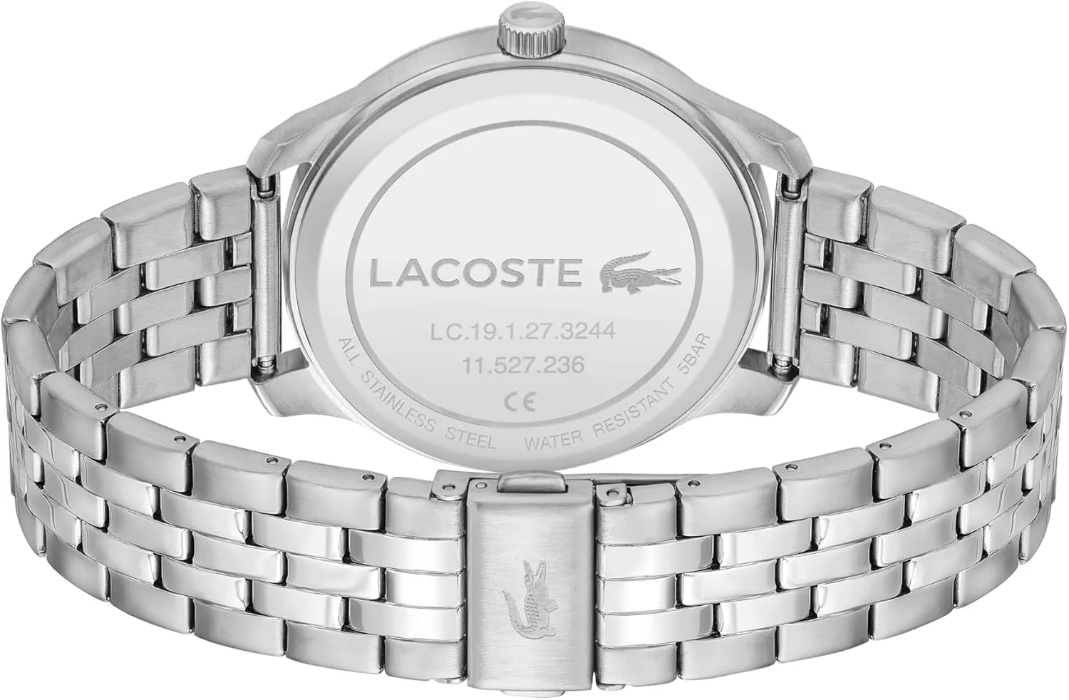 Men's 3H Quartz Watch, Stainless Steel, Water Resistant Up to 5ATM/50 Meters - Modern Design for Him - consumption mortise march breach strategy 42mm Lacoste Lisbon 