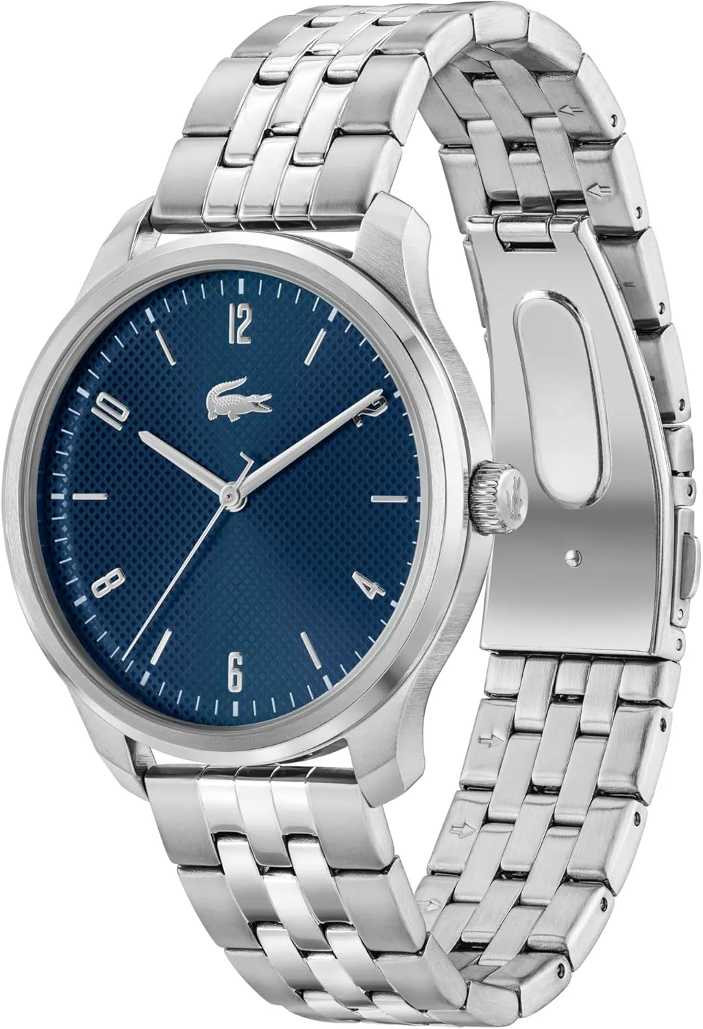 Men's 3H Quartz Watch, Stainless Steel, Water Resistant Up to 5ATM/50 Meters - Modern Design for Him - consumption mortise march breach strategy 42mm Lacoste Lisbon 